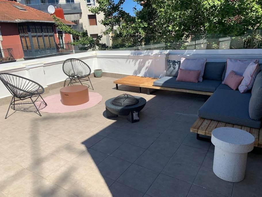 ゲチョAtico Con Preciosa Terraza En Algortaアパートメント エクステリア 写真